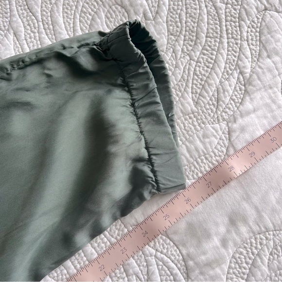 J. Crew - Eco Cupro Jogger Pant - Slate Green - Picture 10 of 11